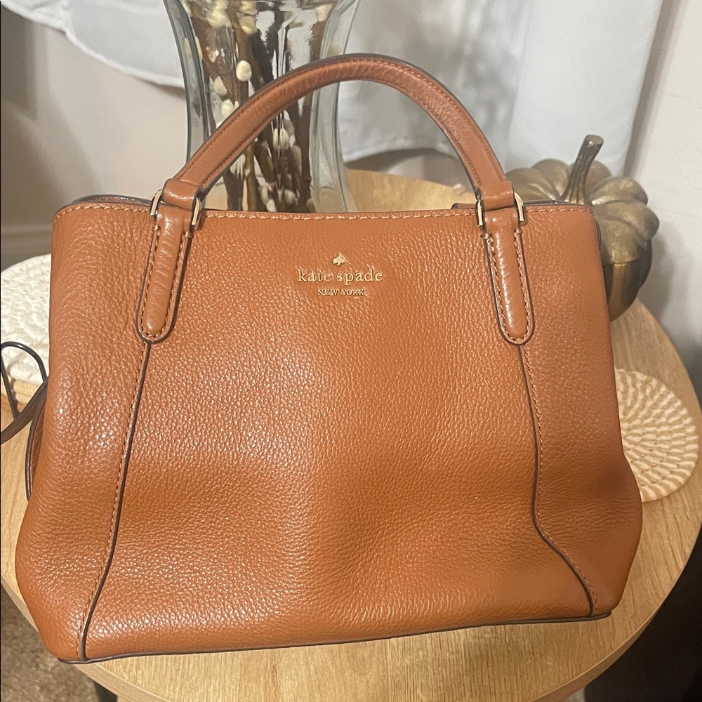 Kate Spade Brown Leather Satchel